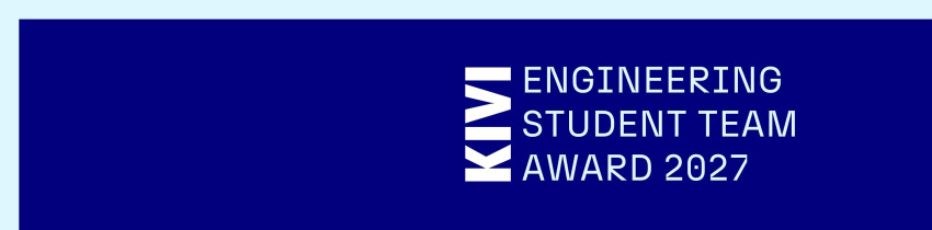 Podium KIVI Engineering Student Team Award 2024