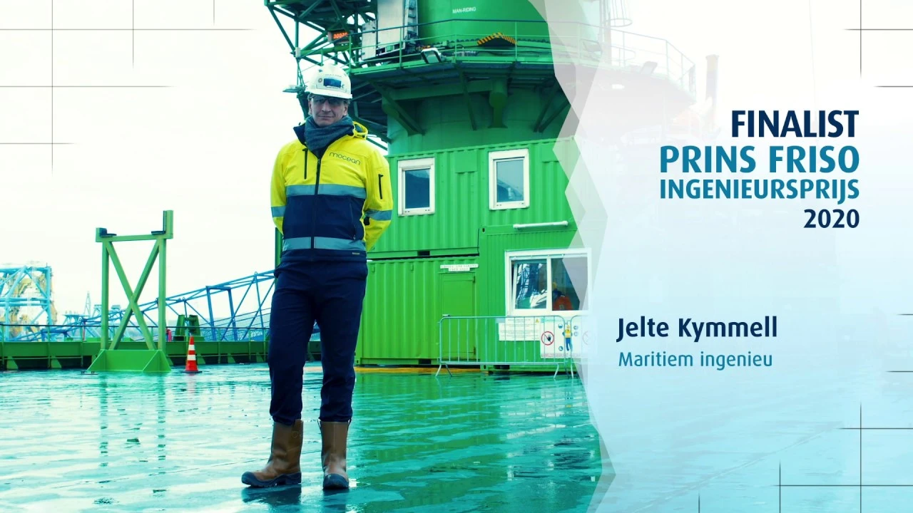 Finalist Prins Friso Ingenieursprijs 2020 ir. Jelte Kymmell