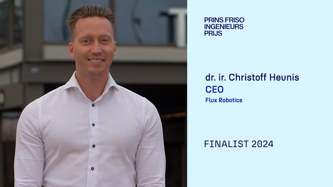 Finalist Prins Friso Ingenieursprijs 2024 - dr. ir. Christoff Heunis