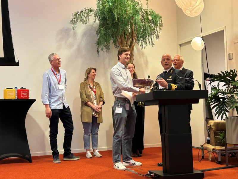 Jaarlijkse Prof. Kooy afstudeerprijs uitreiking