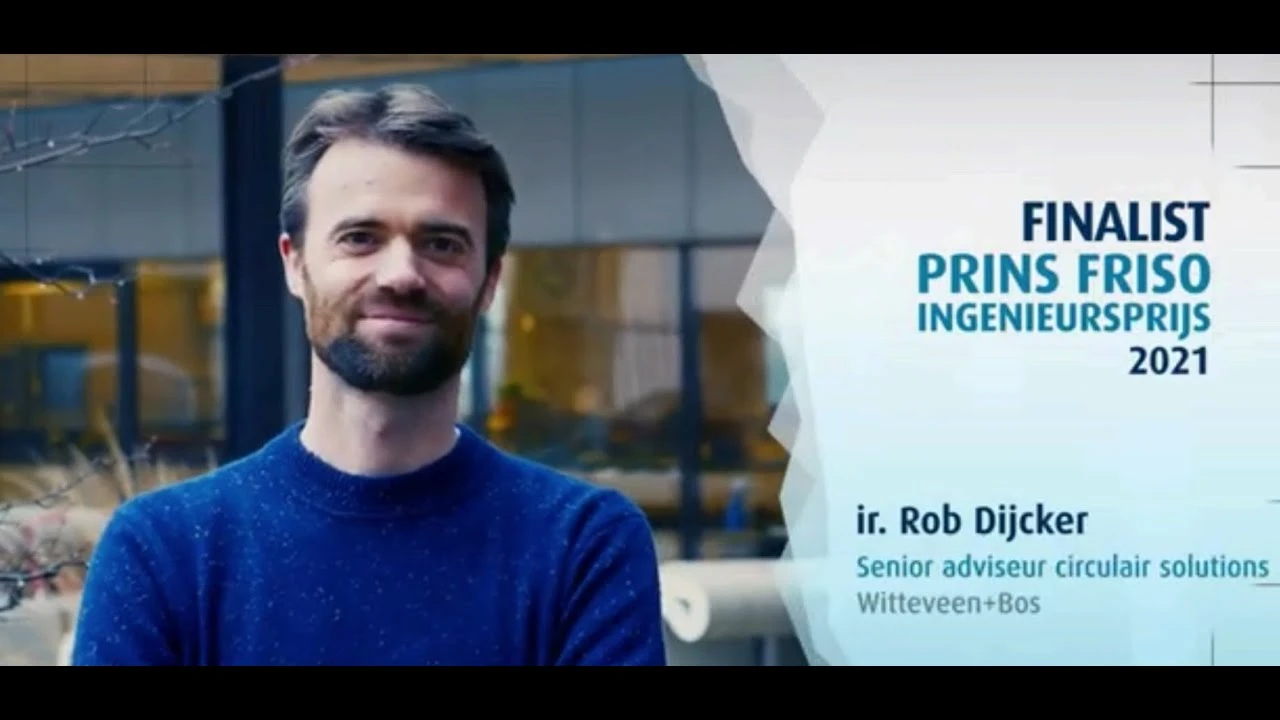 Finalist Prins Friso Ingenieursprijs 2021 -  ir. Rob Dijcker