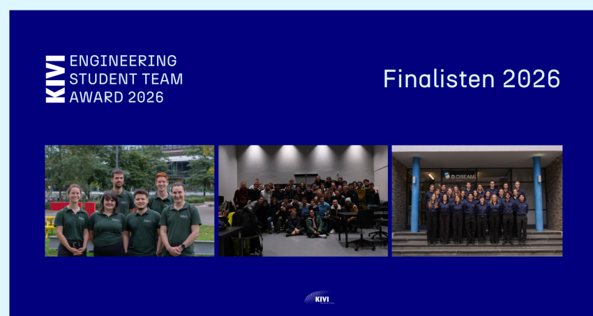 KIVI Engineering Student Team Award presentation