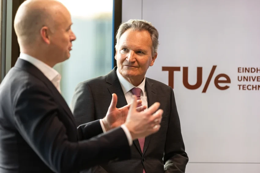 TU/e and High Tech Campus Eindhoven (HTCE) signed a Memorandum of Understanding to investigate how they can achieve even greater cross-fertilization and impact.