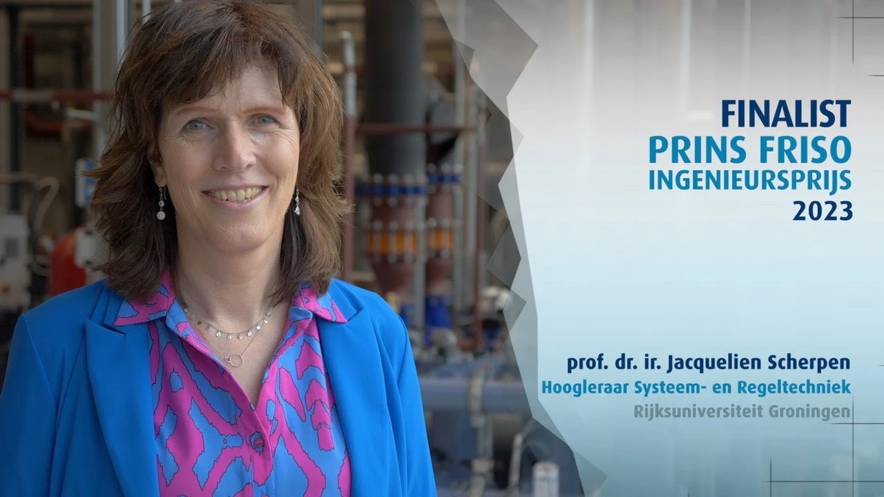 Finalist Prins Friso Ingenieursprijs 2023 -  prof. dr. ir. Jacqelien M.A. Scherpen