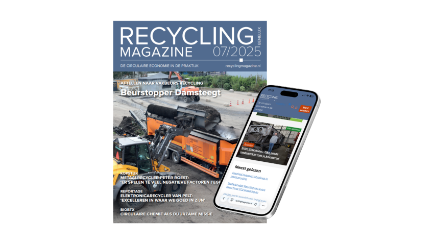 Recycling Magazine Benelux cover