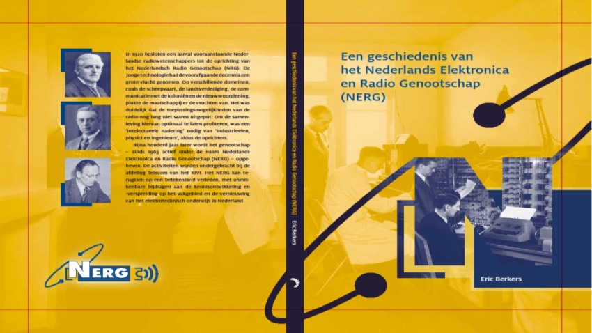 Omslag boek Een geschiedenis van het Nederlands Elektronica en Radio Genootschap (NERG)