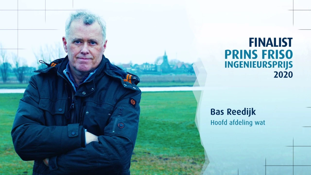 Finalist Prins Friso Ingenieursprijs 2020 ir. Bas Reedijk