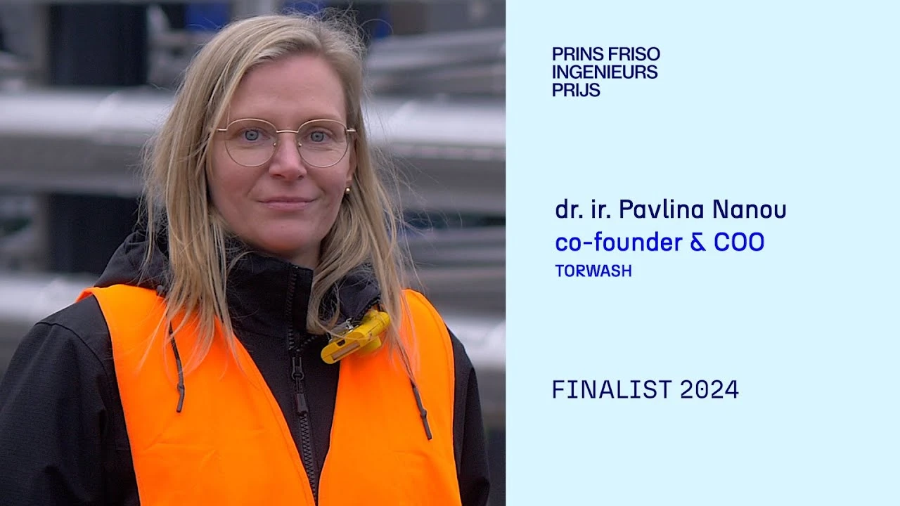 Finalist Prins Friso Ingenieursprijs 2024 - dr. ir. Pavlina Nanou