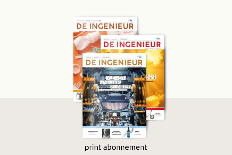 Print versie techniektijdschrift De Ingenieur